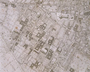 フィレンツェの地図、1731年