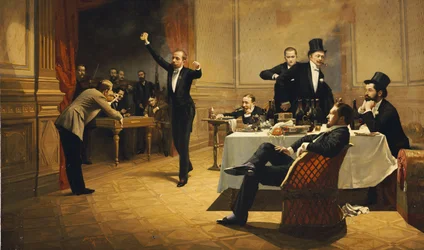 1837年のディナーパーティー