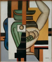 静物画と腕