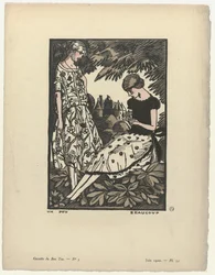 Gazette du Bon Ton、1920 年 - No. 5、Pl. 34: 少し多い