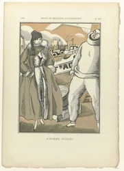 今日のファッションとマナー、1922年、Pl. 7: 空飛ぶ男