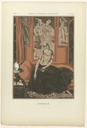 今日のファッションとマナー、1922年、Pl. 8: インテリア