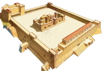 エルサレムの寺院。ヘロデ神殿
