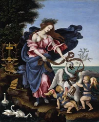 イタリア語：アレゴリー・オブ・ミュージック Allegory of Music （Erato）