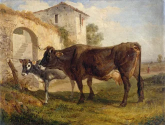 Return from pasture, by Filippo Palizzi (1818-1899), oil on card, 32x24 cm, Italy   1464651   ja       japanese Successfully Translated  Original: Portrait of Patricia Preece Translat: Portrait of Patricia Preece 1463474 ja japanese Successfully Translated