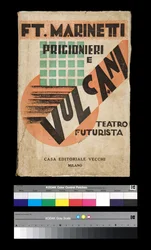 未来派："Prisoners and Volcanoes "1927年の表紙（エングレービング