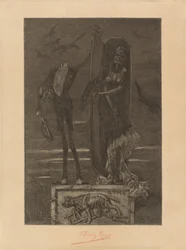 最高の副：口絵、1884年。