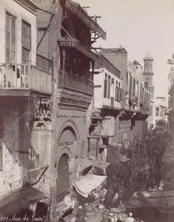 カイロ通り、1870年代。