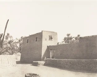 Deir, Carrefour et Habitation Particulière, 1851-52, print 1853-54.