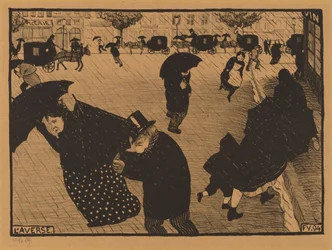 ラバース ザ シャワー、1894 年。