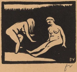 Leaving the Water (La sortie du bain)