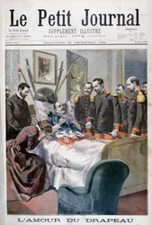 旗の愛、1898年。