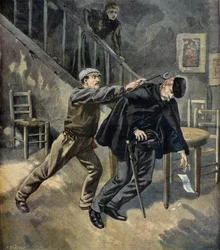オーギュスタン・ラマール殺人事件、クレムリン・ビセトル 1897年（エングレーヴィング）