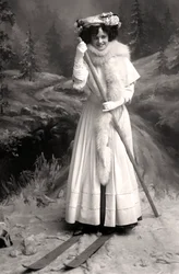 ガーティミラー1879-1952、イギリスの女優、1906年。