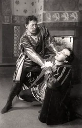 ルイスウォラー1860-1915とハリーブロドリブアービング1870-1919、イギリスの俳優、1906。