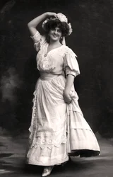 マリースタッドホルム1875-1930、イギリスの女優、1900年代。