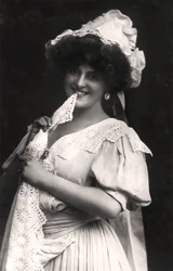 マリースタッドホルム1875-1930、イギリスの女優、1900年代。