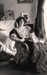 マリースタッドホルム1875-1930、イギリスの女優、1906年。