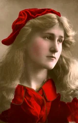 フィリスデア1890-1975年、イギリスの女優、1906年。