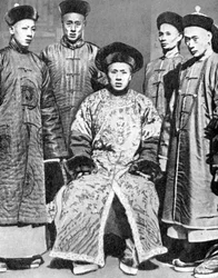 みかんの肖像画、中国、1936年。