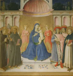 聖なる会話パラ・フォン・ボスコ・アイ・フラティ、c。 1450年。