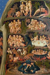 最後の審判」詳細、1432年頃。