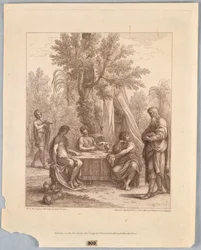 三人の天使をもてなすアブラハム