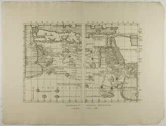 リビア、中東、北アフリカの地図
