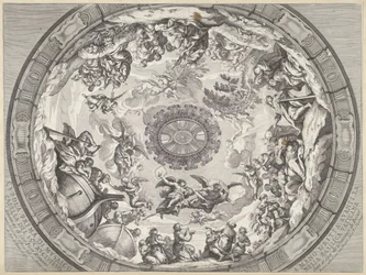 旧約聖書の人物と天使のドーム装飾 Cupola prima di mosaico capella del SS.mo Crucifisso (...) (オブジェクトのタイトル) サン・ピエトロ大聖堂のドーム装飾（連載タイトル）