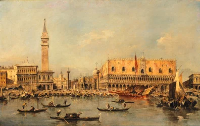 Palácio Ducal de Veneza, de Francesco Guardi (1712-1793)