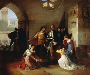 Peter Rossi, Imprisoned by the Scaligeri