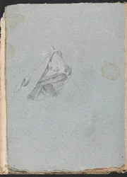 Verona Sketchbook：Drapery study page 10、1760。