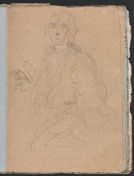 Verona Sketchbook：Gentlemen page 55、1760。