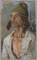 羊飼い (「誓い」のための習作) (直訳); 赤ん坊を抱く女 (「イル・ヴォート」のための習作) (ヴァース)