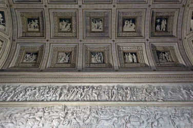 パラッツォデルテの漆喰カメラdegli Stucchiの部屋、1526-1534