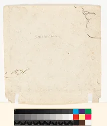 1747年以前（紙にグラファイト）、紙の裏に描く（逆）[5938551を参照]