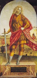 Publius Scipio Africanus (c.235-183 BC) (パネルに油彩)