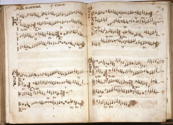 Franchini (Franchino) Gaffurio (Franchinus Gaffurius) (1451-1522) による "Liber Capella" のカーニバル ミサ。 第三巻