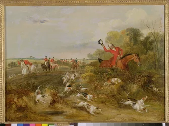 猟犬のキャッピング、バチェラーズホール、1836年