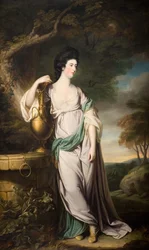 ミス・キャサリン・エルドの肖像、1767年。