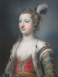 右の名誉レディメアリーラドクリフ1732-1798、フランシスエアの妻、Esq。、1755。