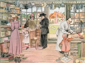 ゼネラルストア、1899年。ブックオブショップス、1899年より
