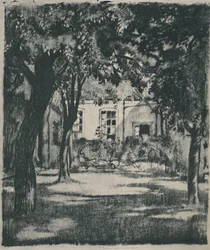 「庭」、1919