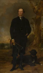 オーランド・ジョージ・チャールズの肖像、第3代ブラッドフォード伯爵（1819-1898）、1839-78年頃（キャンバスに油彩）