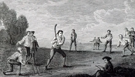 フランシス・ヘイマン（1708-1776）の絵にちなんだクリケット。