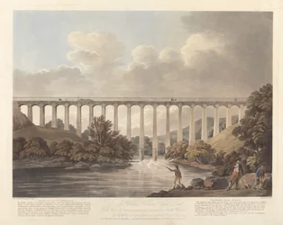 Pontcysylte Aqueduct、北ウェールズ