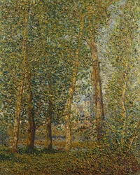 モンティニー教会 - 9月の太陽; L