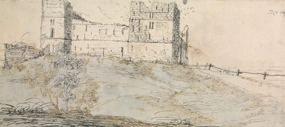 保安官ハットン城の東側