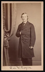 ジョージ・ワシントン・トライオンの肖像 1838-1888、1860 年代頃。
