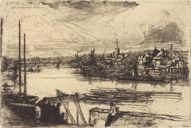 オールド チェルシー、ウィスラーの窓の外 (バタシー リーチ)